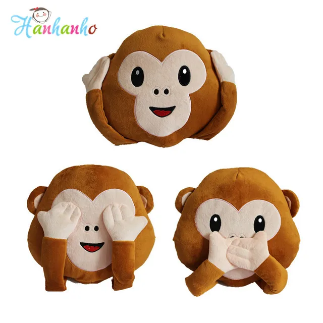 new year monkey emoji new whatsapp emoji monkey cushion no talking no listening new year monkey emoji new whatsapp emoji monkey cushion no talking no listening