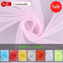27 Цвет 1x1,6 м неэластичная мягкая ажурная ткань москитная сетка вуаль DIY одежда для малышей торжественные дома Швейные аксессуары для художественного оформления