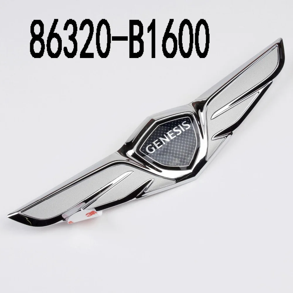 OEM 86320-B1600 86320B1600 86320 B1600 Genesis G80 капюшон эмблема на крыло для hyundai Genesis G80