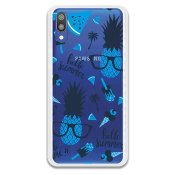 

Stand case costume drawing Hello Summer Green WP011 for Samsung Galaxy M10