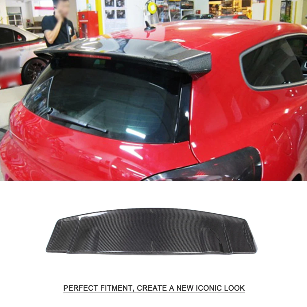 Задний спойлер на крышу багажника крыло окно для Volkswagen VW Scirocco 2008 2013 Non for R Rline