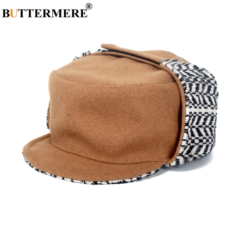 Buy BUTTERMERE Bomber Hats Women Wool Winter Hats