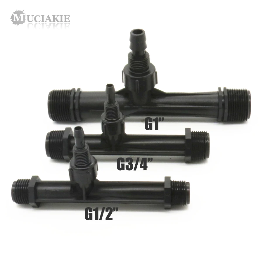 MUCIAKIE 1/2 'Ɖ/4'' 1 ''инжекторный Смеситель для удобрений Вентури