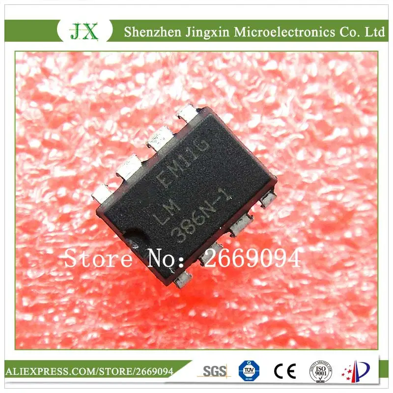 500pcs/lot New Lm386n-1 Lm386 Lm386n Dip-8 Audio Amplifier Ic Lm386m-82 ...