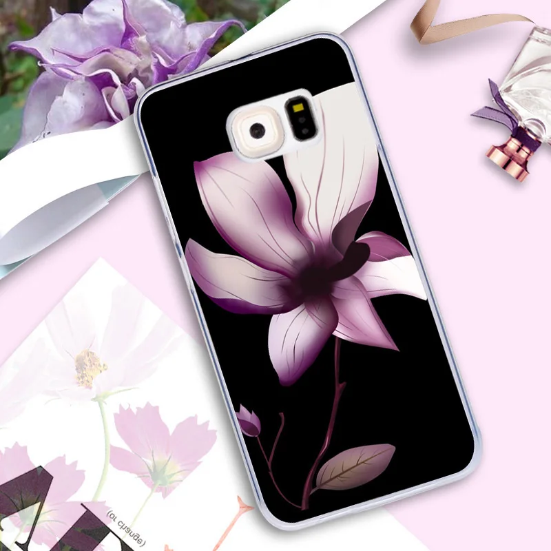 Чехол для Samsung Galaxy S6 g9200 g920 G920F sm-g920f Силиконовая задняя крышка роспись животных