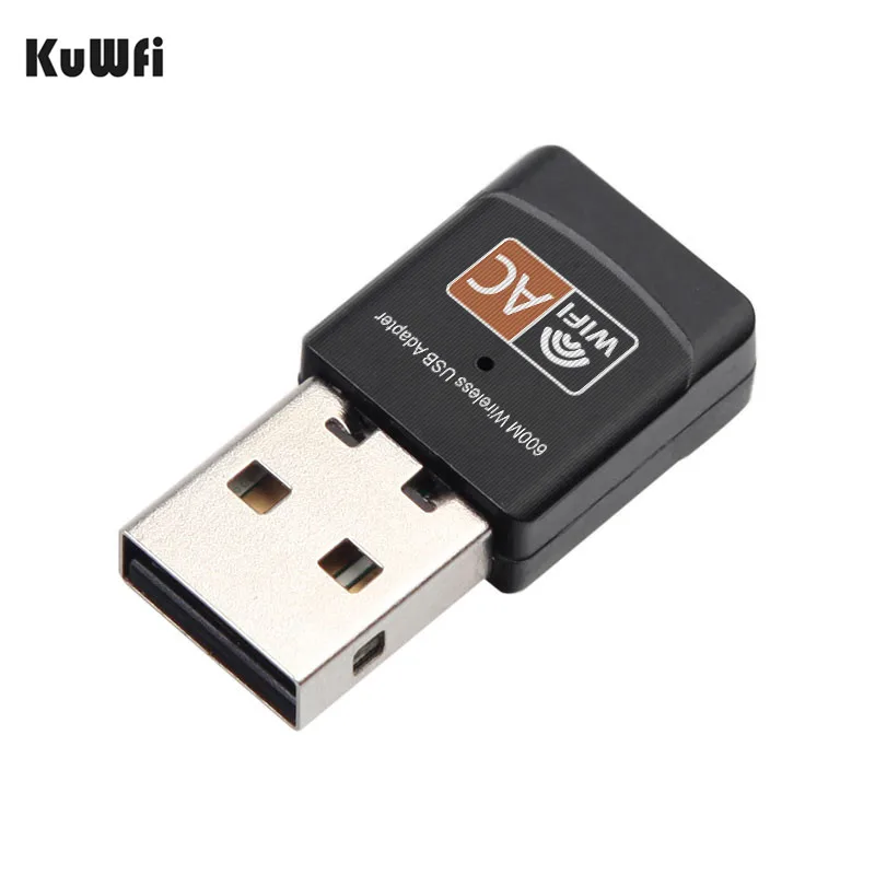 KuWFi Wifi адаптер WD-4503AC USB адаптер Сетевая карта 2,4 ГГц/5,8 ГГц Двухдиапазонная сетевая Lan Карта для Windows 10/8. 1/8/7/XP