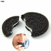 Magic Close-Up Cookie Street Trick Biscuit Bitten And Restored Gimmick OREO Bite #T026#