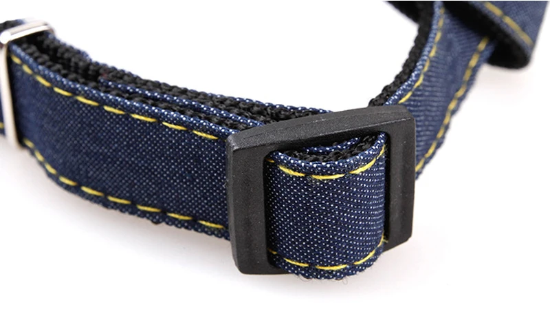 Pet Dog Cat Collar Clip Buckle Jean Collar Outdoor Sports Safety Lead Leash For Small Medium Dogs Chihuahua Cats S M L XL Strong (7)