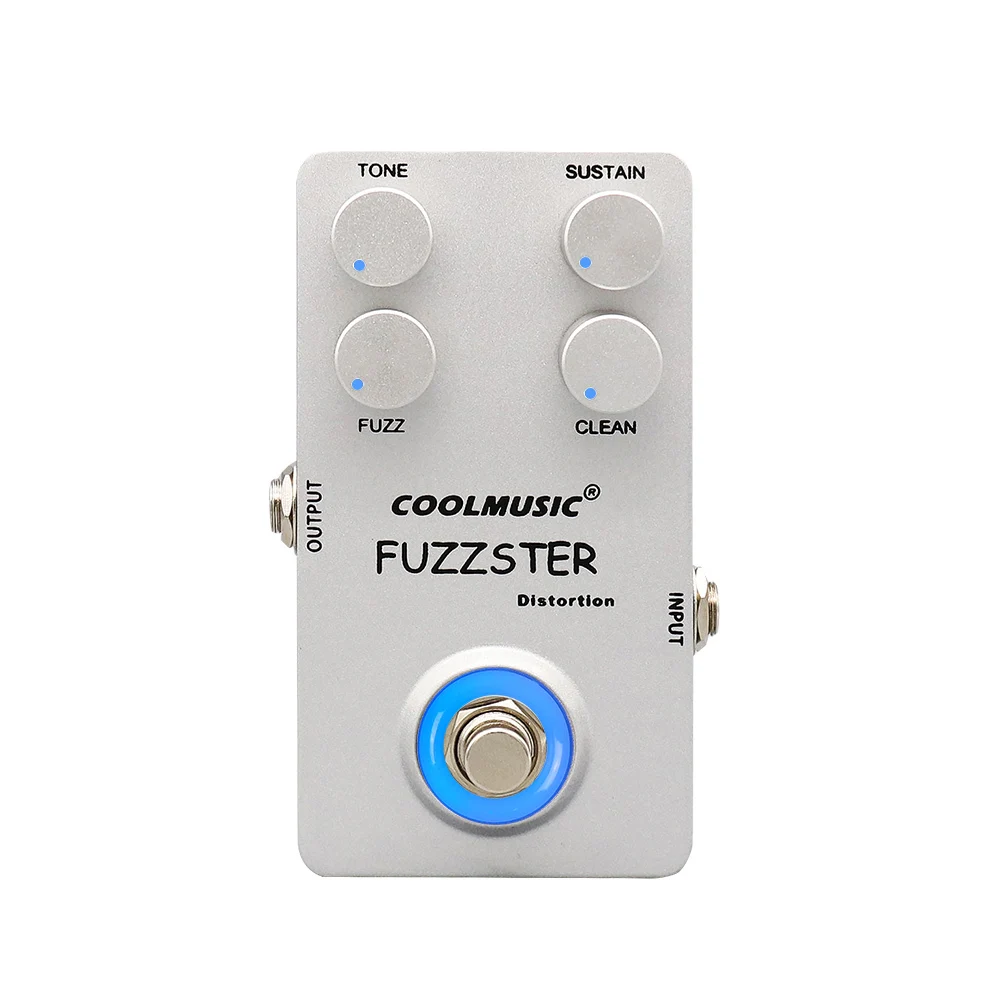 

Coolmusic C-FC1 Fuzz Distortion Electric Bass Guitar Pedal