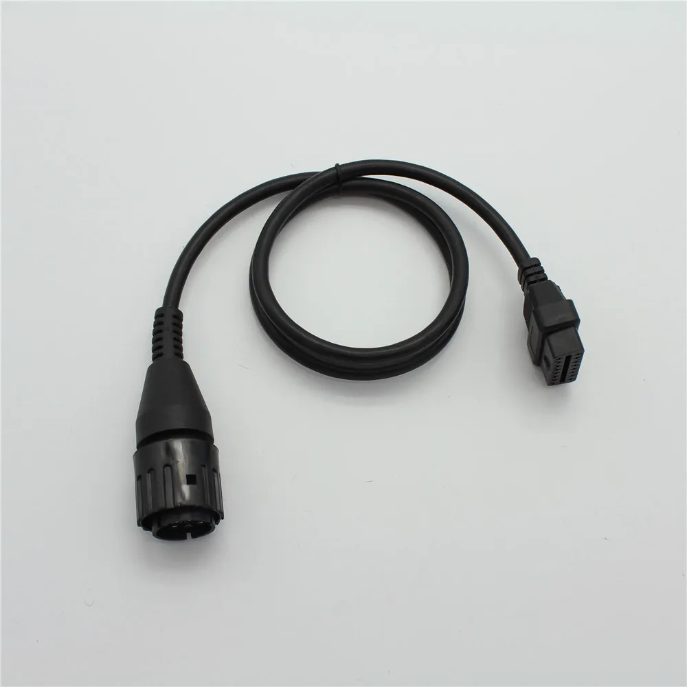 Для BMW ICOM D кабель мотоциклы 10 Pin адаптер 10Pin для 16Pin OBD2 OBDII Диагностический I COM A2