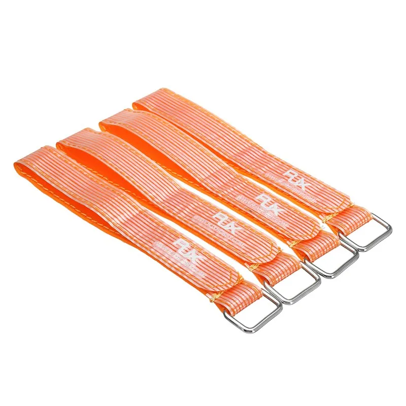 4Pcs RJX 20mm High Strength Alloy Buckle Straps for FPV Racing Drones Electronics 200-400mm | Игрушки и хобби