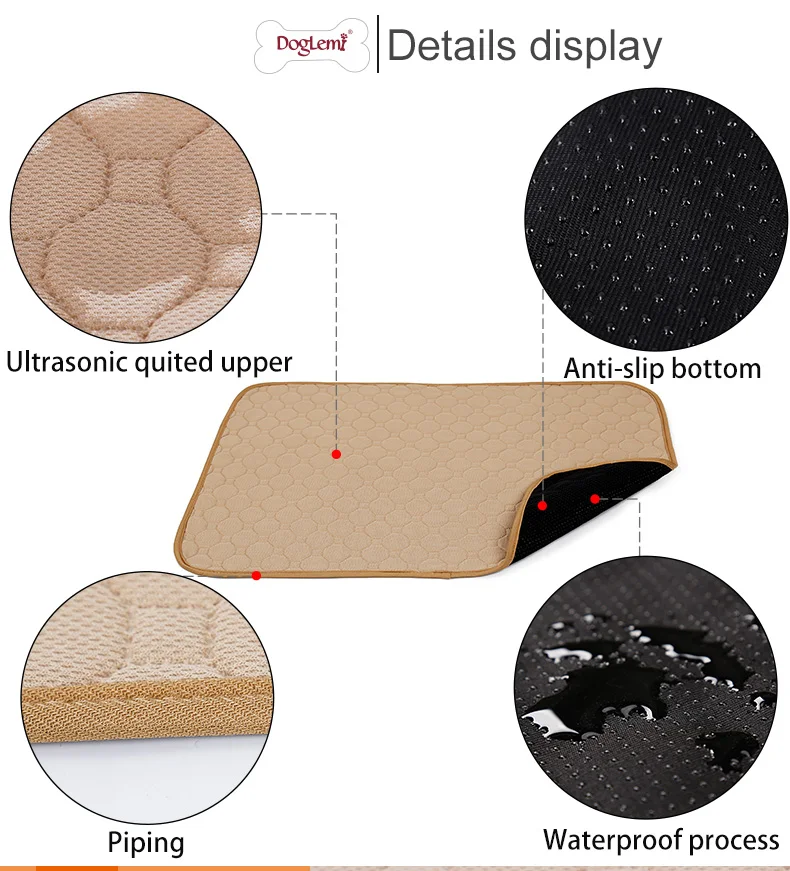 Title 10, Doglemi Washable Pet Dog Cat Pee Pads Mat Water...