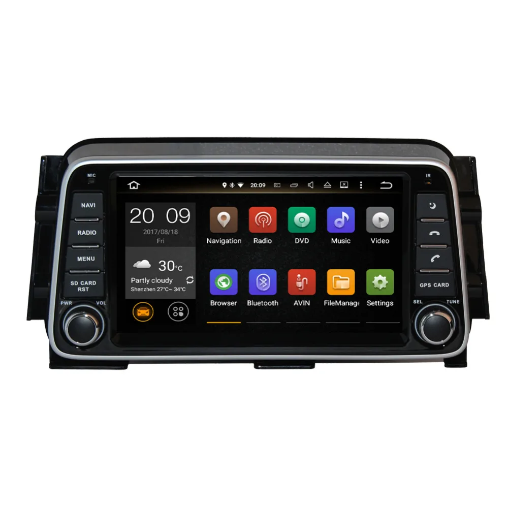 Android 8 0 Восьмиядерный 4 Гб RAM автомобильный Радио стерео для Nissan Kicks 2014 /Micra 2017
