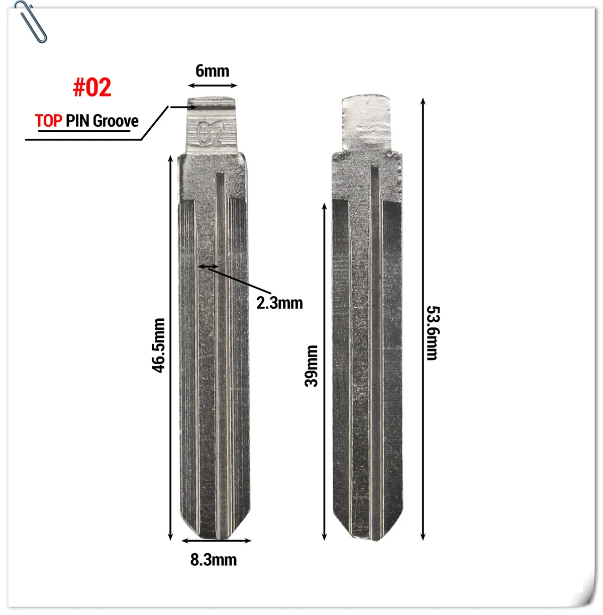 Keyforkess 15pcs No.02 05 21 113 114 123 124 148 149 # TOY43 A Distanza di Vibrazione Stelo della Chiave per Toyota camry Corolla Highlander Vios Scion - HTB1d4E.a8WD3KVjSZFsq6AqkpXaz