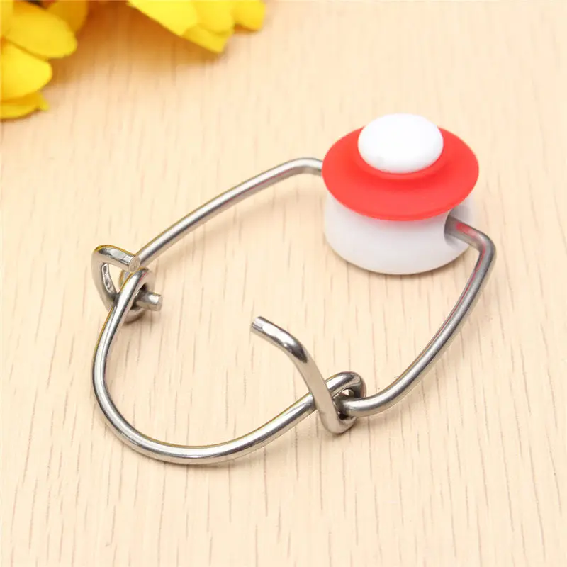 

Cap Flip Top Stopper Root Red Wine Homebrew Beer Bottles Replacement Swing Cap