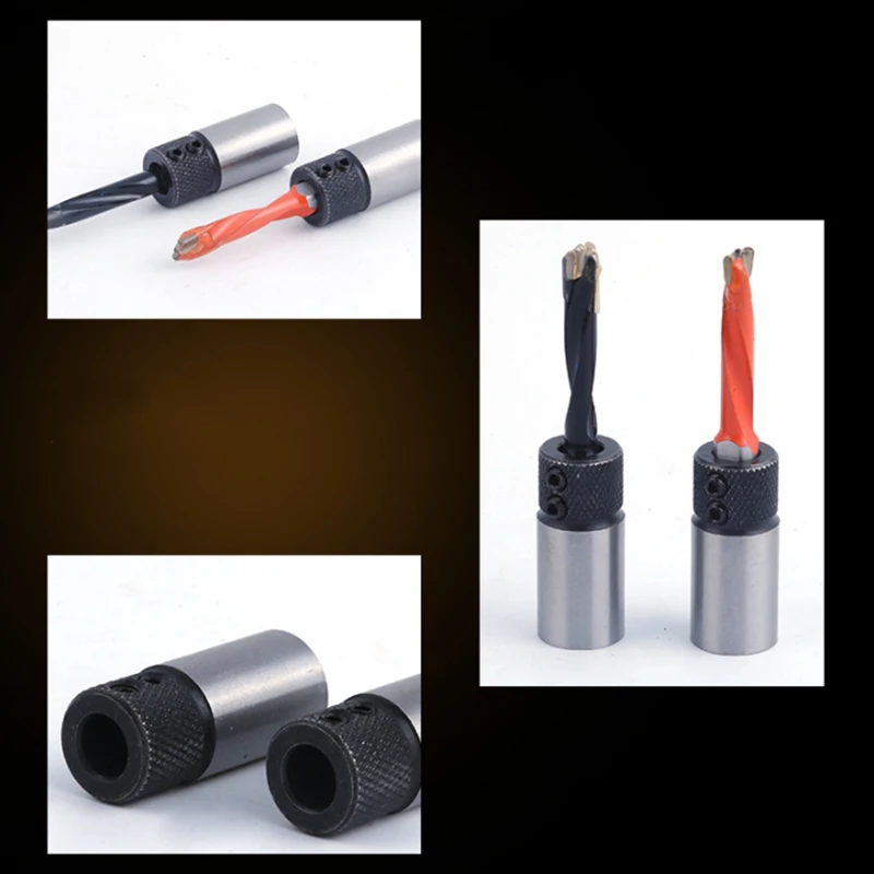 TOP 1Pc Drilling Sleeve Drilling Wood Drill Bit Sleeve Drilling Sleeve Rake Socket Woodworking Drill For Boring Machine One Wo