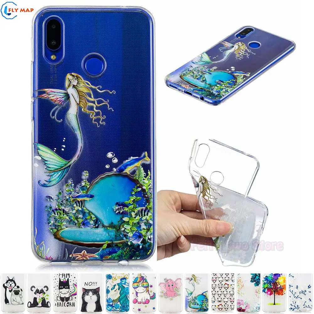 TPU Case For Huawei P Smart Plus INE-LX1 INE-L21 Phone Soft Cover Box For Huawei Nova 3i INE-TL00 INE-LX2 INE-AL00 Silicone Bag