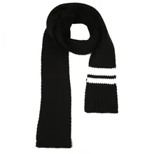 Детский шарф в богемном стиле для маленьких мальчиков и девочек перфорированная Вязание шаль контрастными полосками прямоугольный шарф простые одноцветные шарфы A9