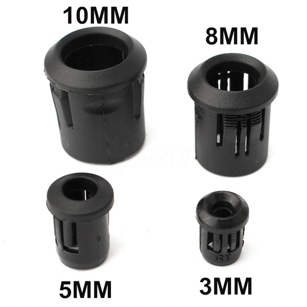 5pcs New LED Black Plastic Lamp LED Diode Holder Clip Mount 3/5/8/10mm For Light Accessories