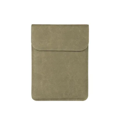 Khaki Хит матовая сумка для ноутбука Macbook Air 13 Pro retina 11 12 14 15 чехол для ноутбука Xiaomi Surface 13,3 мужской женский чехол - Цвет: Khaki