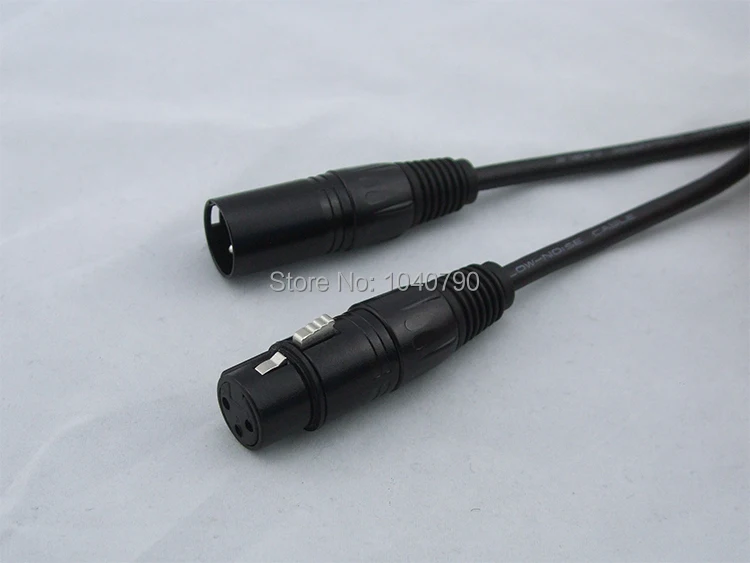 XLR 3Pin black Mic Cable Cord Microphone Audio Male to Female Shielded Phone line Tuning decca nong male female  3M 9.6ft