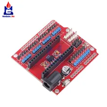 3.3V Expansion Prototype Shield I/O IO Extension Board Module for Arduino Nano V3.0 3.0 IO IIC I2C Interface DC Power Supply PWM