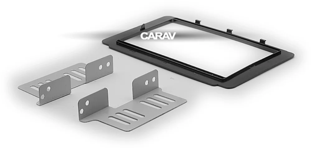 CARAV 11-573 автомобильный стерео радио табличка для приборной панели панель рамки комплект для Hilux+ стерео Отделка приборной панели Установка отделка fit тире комплект