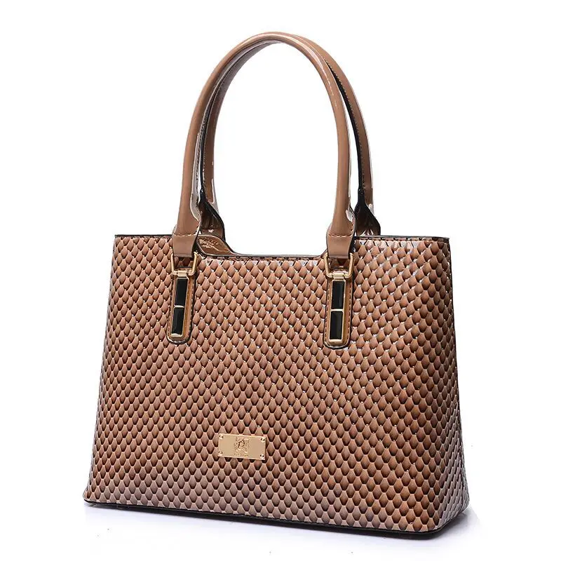 WxfbBaby Прямая поставка 6 шт./компл. новая женская сумка с узором «крокодиловая кожа» ручная сумка на одно плечо большая сумка через плечо сумка