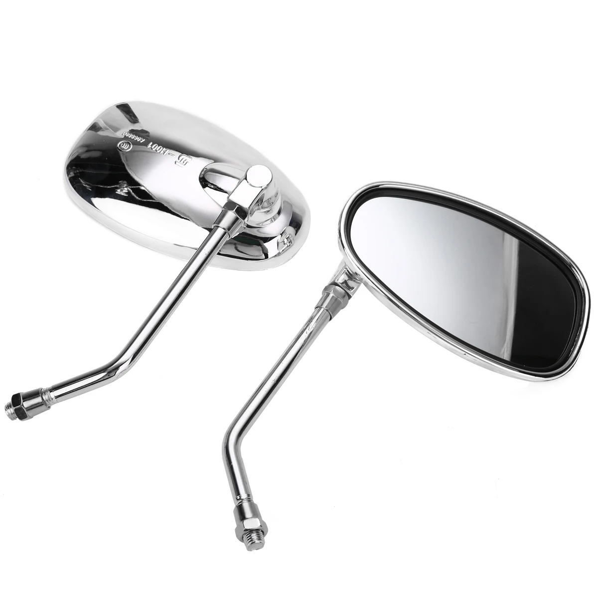 For Suzuki Intruder Volusia 1 Pair Rearview Side Mirrors Support VS VL 700 750 800 1400 1500 Mayitr