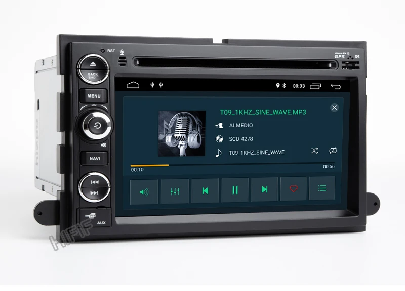 Discount HD 1024*600 Android9.0 Car DVD GPS Player for Ford F150 EXPEDITION,EDGE,FUSION,EXPLORER WIFI 4G Bluetooth Radio Stereo 4G RAM SD 9