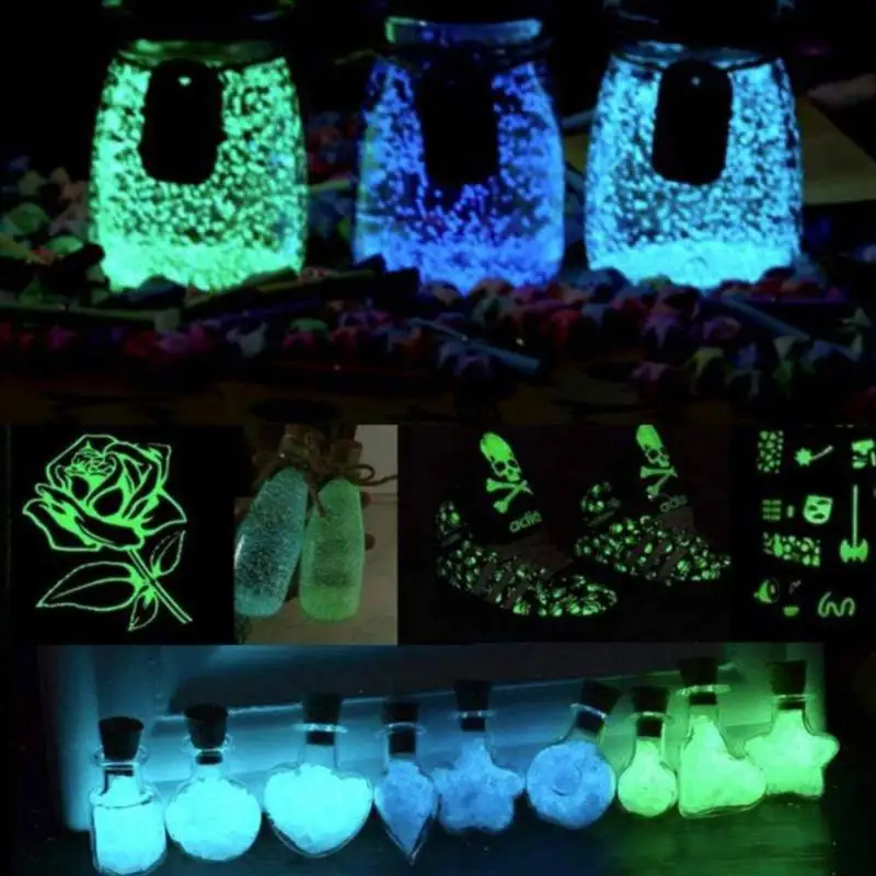 Sand Non toxic Glow Absorbed Light Energy Glow Party Supplies Romantic