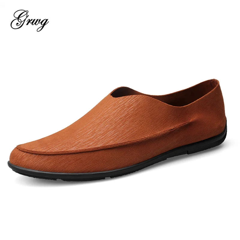 

GRWG New 2019 Men Shoes Brand Flat Shoes Men Fashion Male Shoes Spring Summer Footwear Comfortable Men Casual Shoes