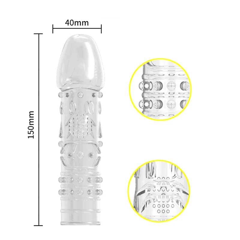 hc039Cock Rings Reusable Condom (20)