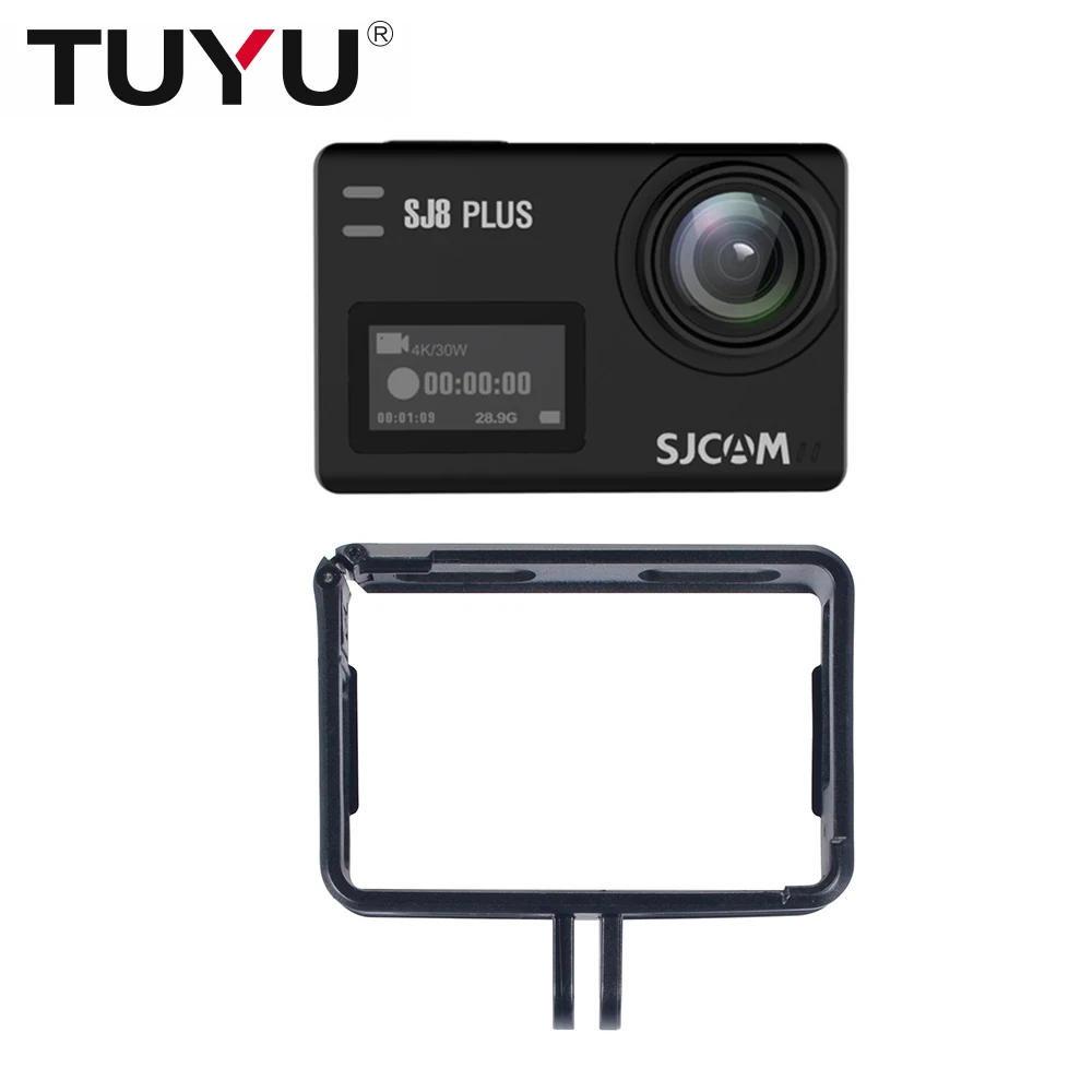 TUYU Protective Frame Holder Plastic Case for SJCAM SJ8 Pro Plus Air Action Cameras shell | Электроника