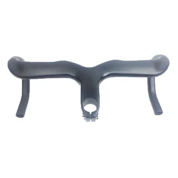 

Carbon Fiber Road Bike Handlebar Integrated 3K UD 400/420/440mm x 90/100/110/120mm glossy matte Road Bicycle Carbon handlebar