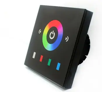 

TM08E2;Europe Standard LED touch RGB panel controller;DC12-24V