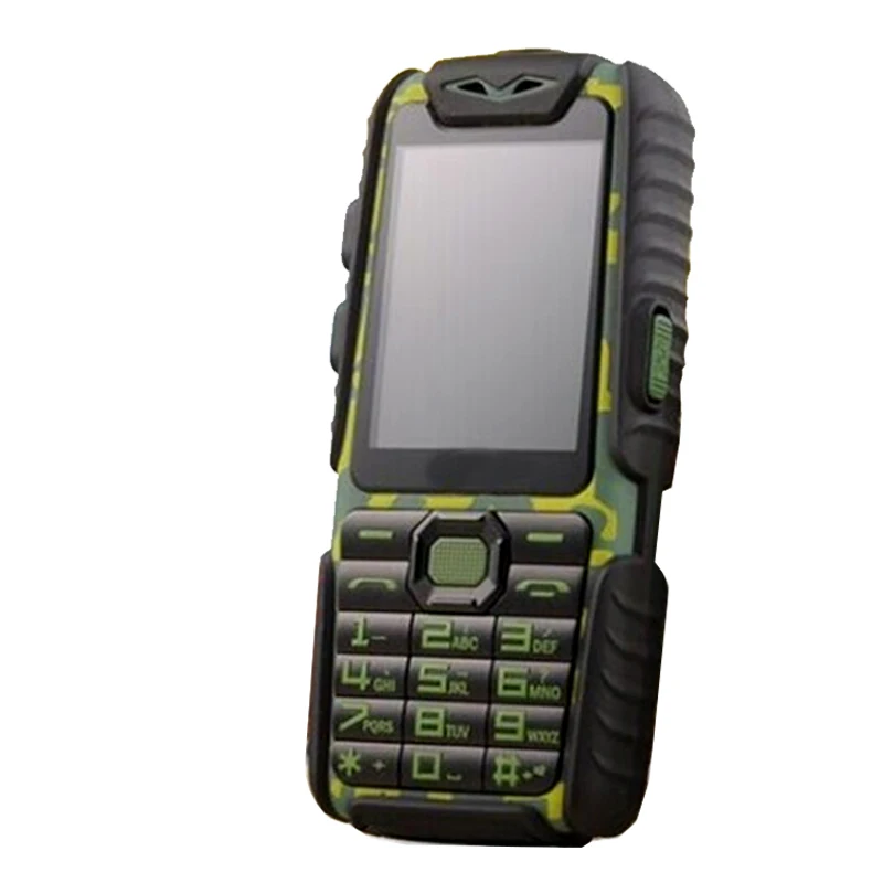 Guophone A6 прочный внешний аккумулятор телефон TFT громкий динамик фонарик Dual SIM для