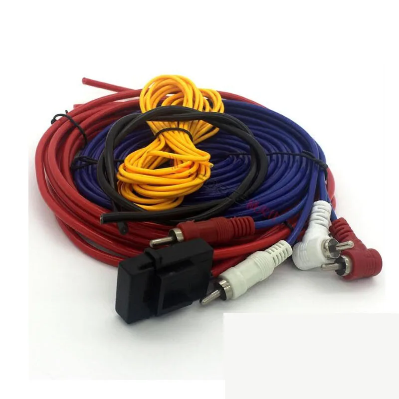 Полный комплект для автомобиля 5 метров 8AWG модифицированный усилитель сабвуфера