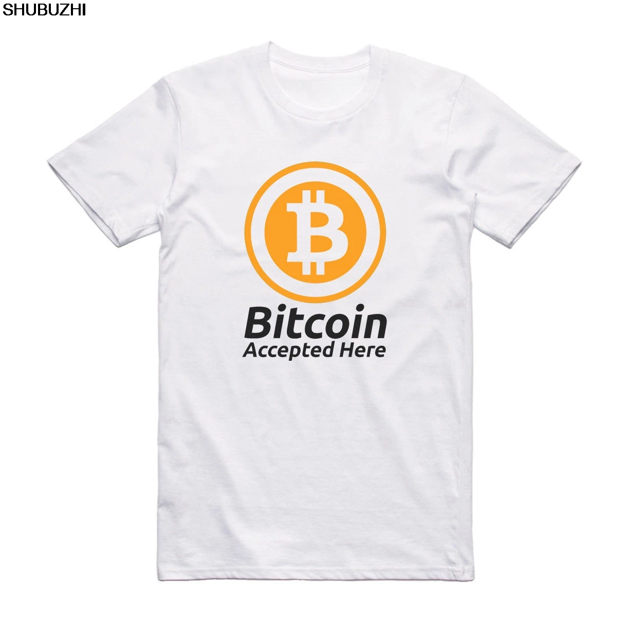 

Bitcoin Accepted Here Crypto Currency T Shirt BTC Privacy Trading Lambo Moon sbz3378