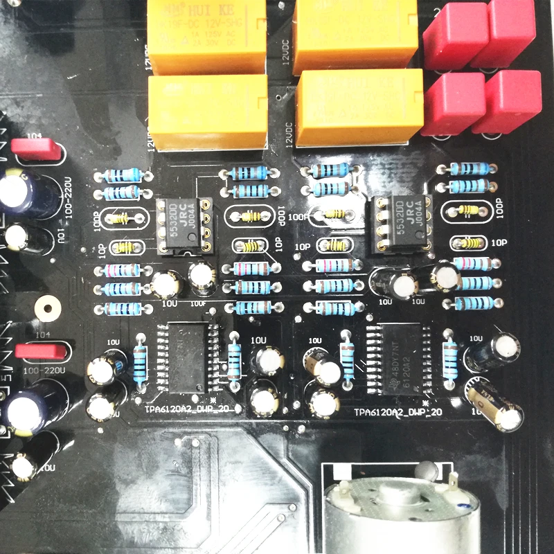 Full Balanced  Headphone Amplifier board  TPA6120