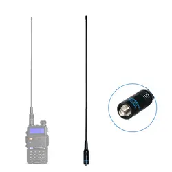 TID радио NA-771 Walkie Talkie антенны SMA-женщина 144/430 мГц Dual Band антенна для Baofeng uv-5r bf-888s uv-82 Ручной радио антена baofeng