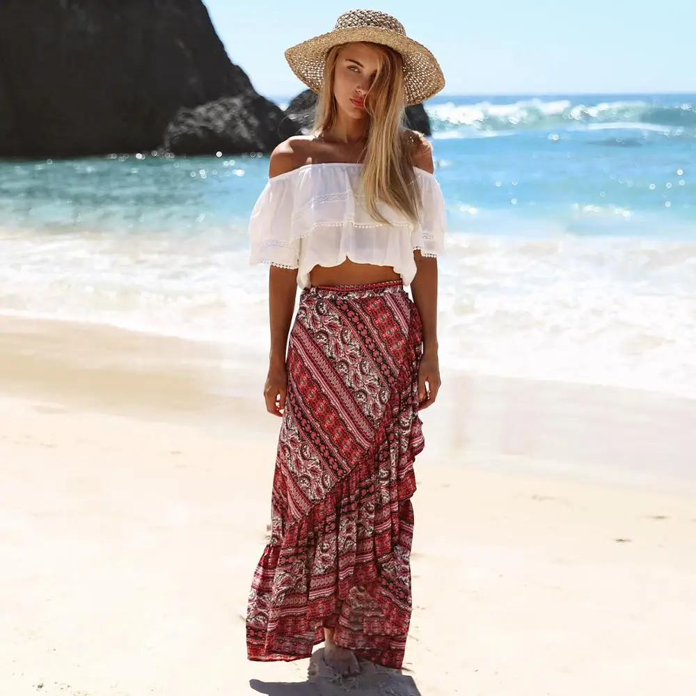 

Pareo Beach Dress Kaftan Bathing Suit Cover Ups Saida De Praia 2017 Bohemia New Stamp Skirt Plavky Coverups Cangas Strandkleding