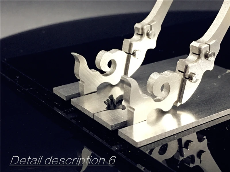 Средний Единорог 3D стальной металлический шарнир подвижный набор миниатюрных моделей головоломки игрушки Дети хобби для мальчиков сплайсинг строительство