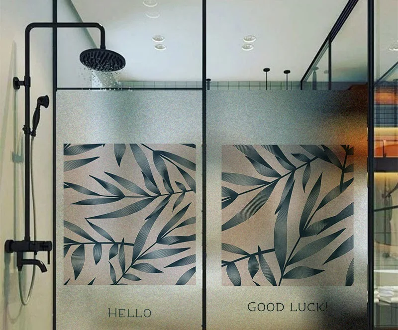 Us 14 88 7 Off Customized Windows Gl Film Door Stickers Static Cling Privacy Window Films Bathroom Home Decor O Be Hy Good Luck In Us 14 88 7 Off Customized Windows Gl Film Door Stickers Static Cling Privacy Window Films Bathroom Home Decor O Be Hy Good Luck In
