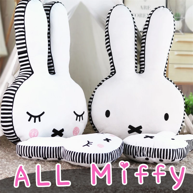 

wholesale Cartoon rabbit feather cushion Cute cartoon pillow High quality and low price 35cm