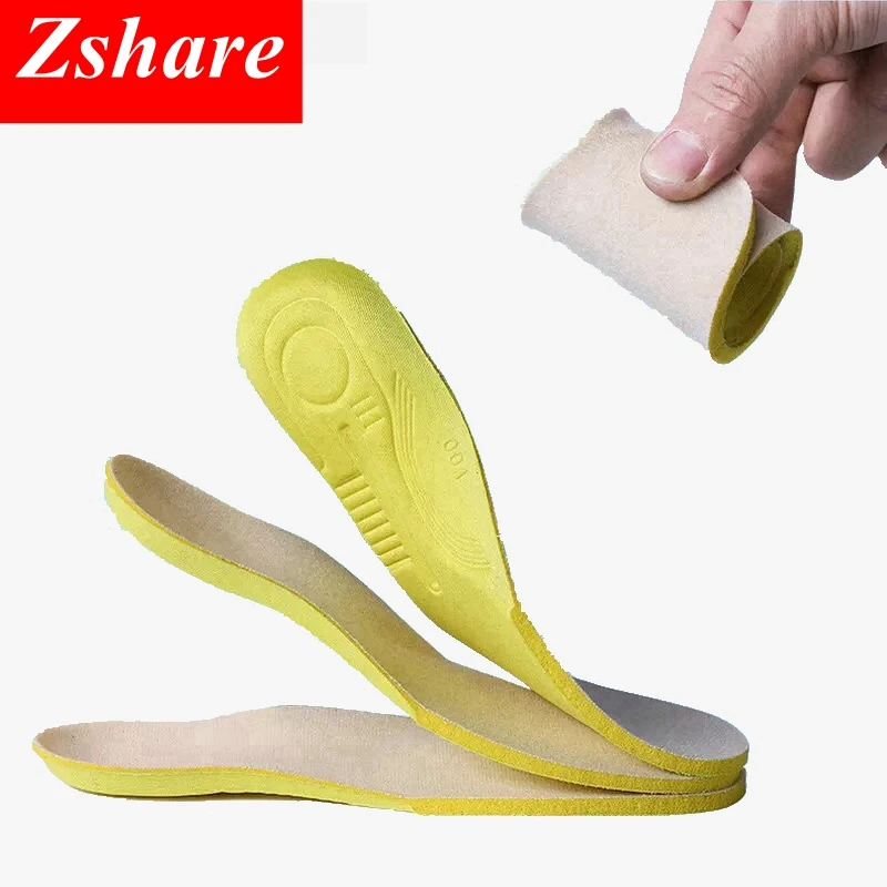 

Insoles for shoes top quality cushions shock absorption breathable comfortable foot pain relieve shoe insoles for children HD-X