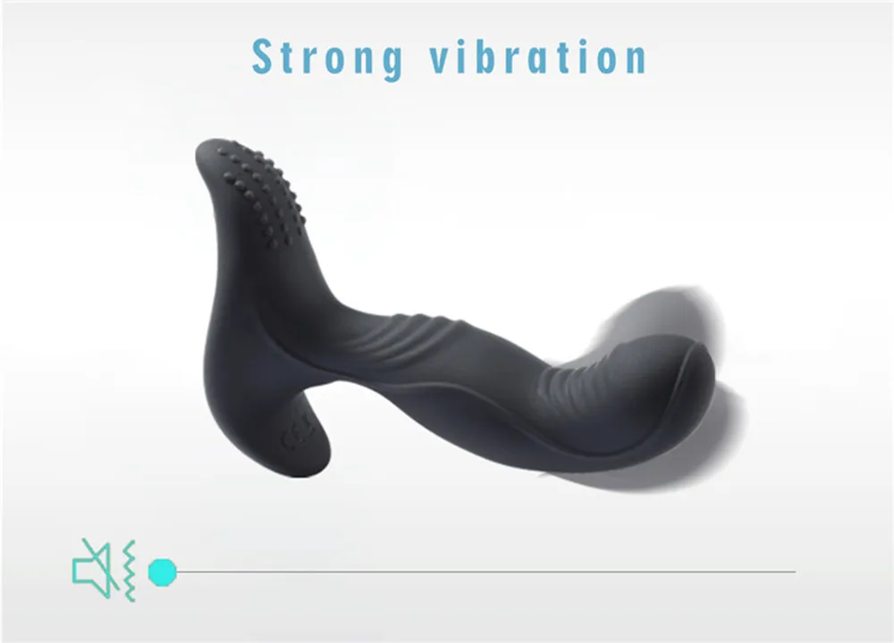 Prostate Massager 7 Modes G Spot Vibrator Male Butt Plug Wireless Remote USB Silicone Adult Anal Sex Toys for Men Women Couple (7)