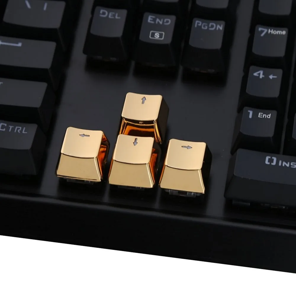 Для механической клавиатуры MX Axis металлические клавиши на клавиатуру Pervious светильник Keypress WASD стрелка цинковый сплав ключ крышка светильник трансмиссия