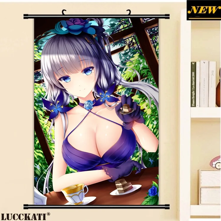 23yande.re 421378 azur_lane cleavage dress illustrious_(azur_lane) wsman_