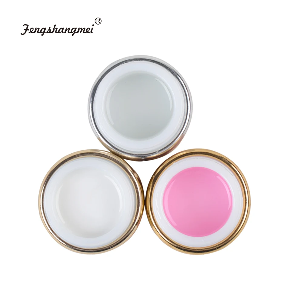 fengshangmei UV Gel For Building Nail Extension Construtor Gel Nail Polish Camouflage Build Nail Gel 30g 3